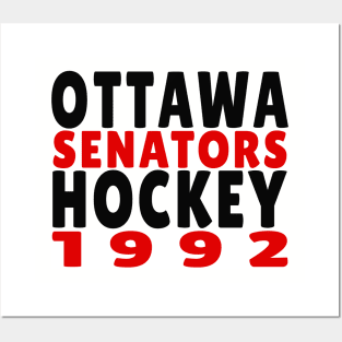 Ottawa Senators Hockey 1992 Classic Posters and Art